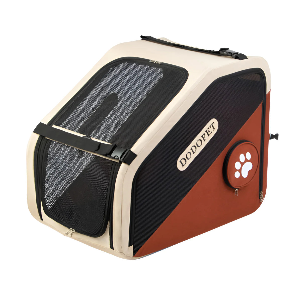 Portable Travel Kennel with Escape-Proof Latch