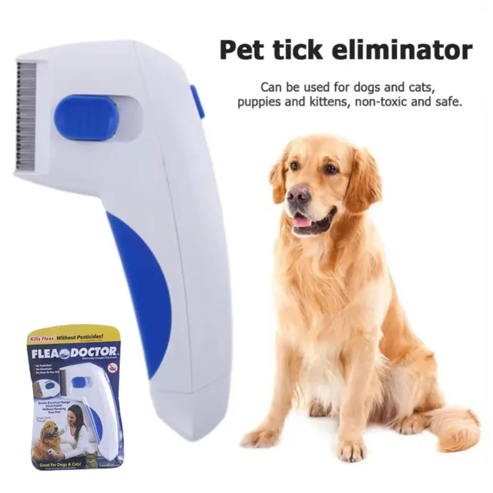 Electric Pet Flea Comb