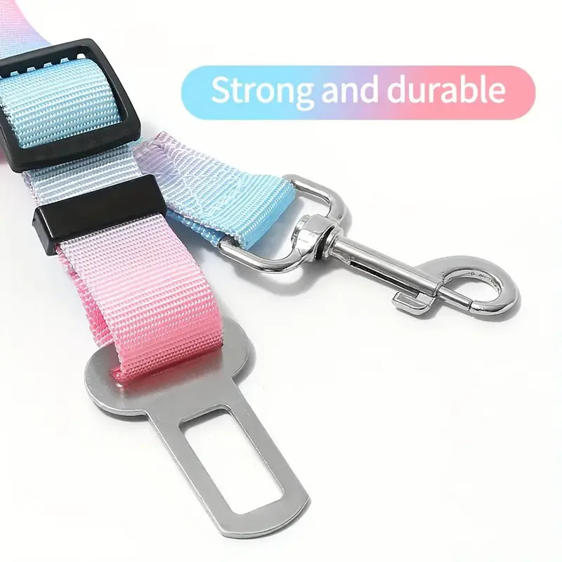 Adjustable Car Safety Belt for Dogs & Cats