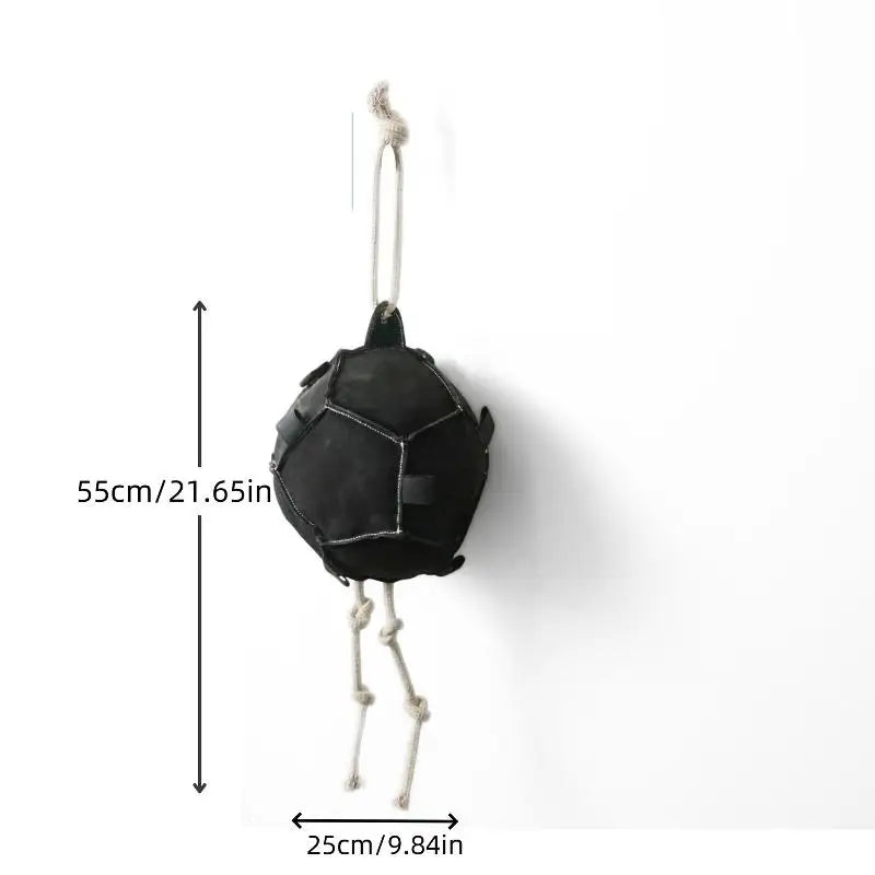 Horse Training Enrichment Hay Ball Feeder Toy for Stalls Chew Resistant Stable Entertainment