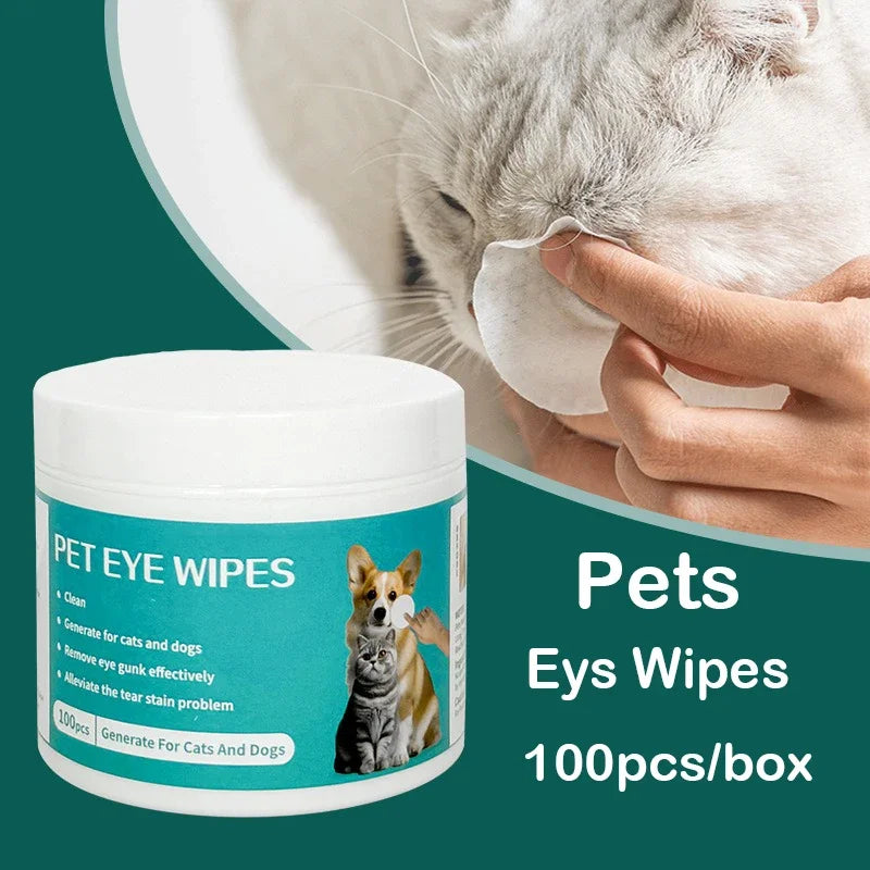 Pet Tear Stain Eye Wipes