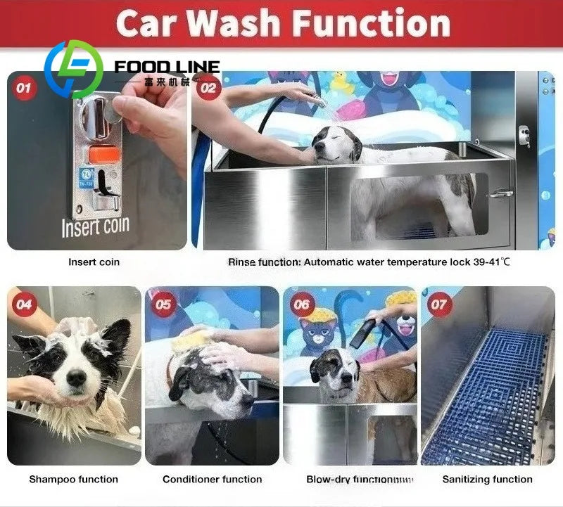 Self-Service Pet Washing Machine