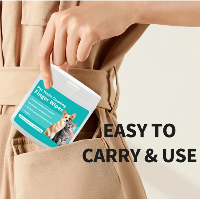 Disposable Finger Toothbrush Wipes