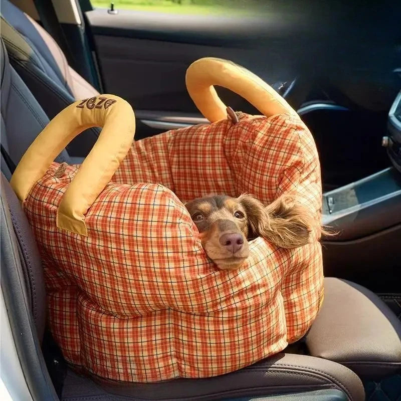 Portable Pet Car Bed & Sofa Seat