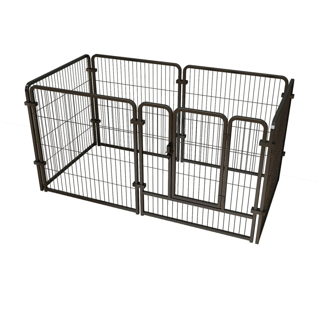 Cat Dog Cages Household Indoor Pet Enclosures Small to Large Dog Enclosures for Free Combination Training and Toilet Isolation