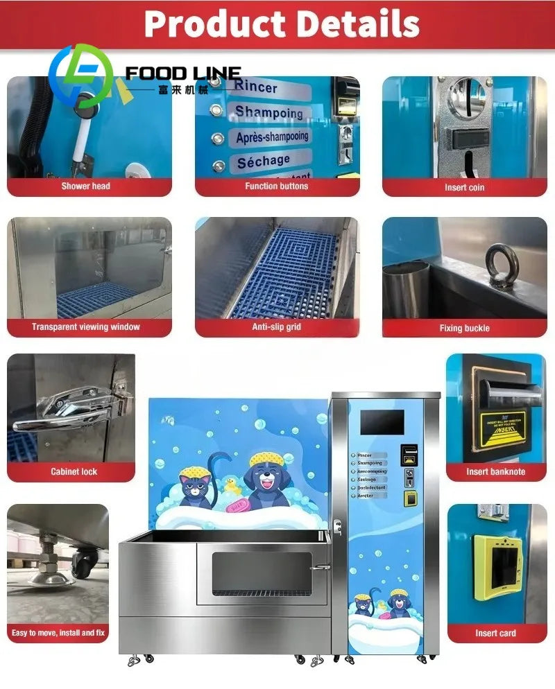 Self-Service Pet Washing Machine