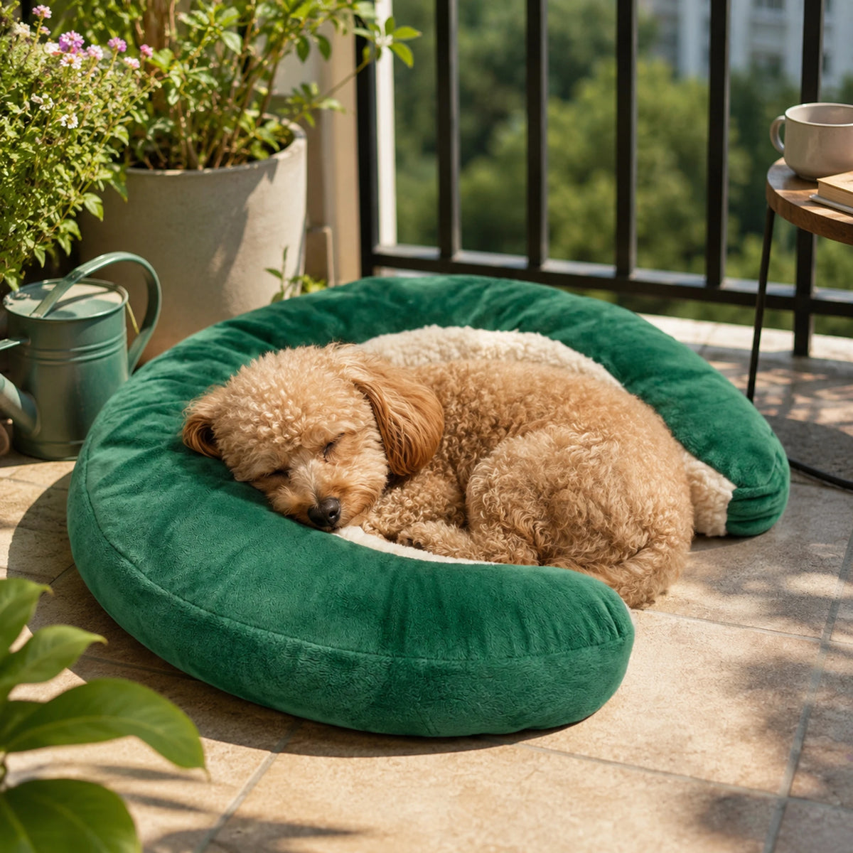 U-Shaped Calming Pet Sleeping Pillow