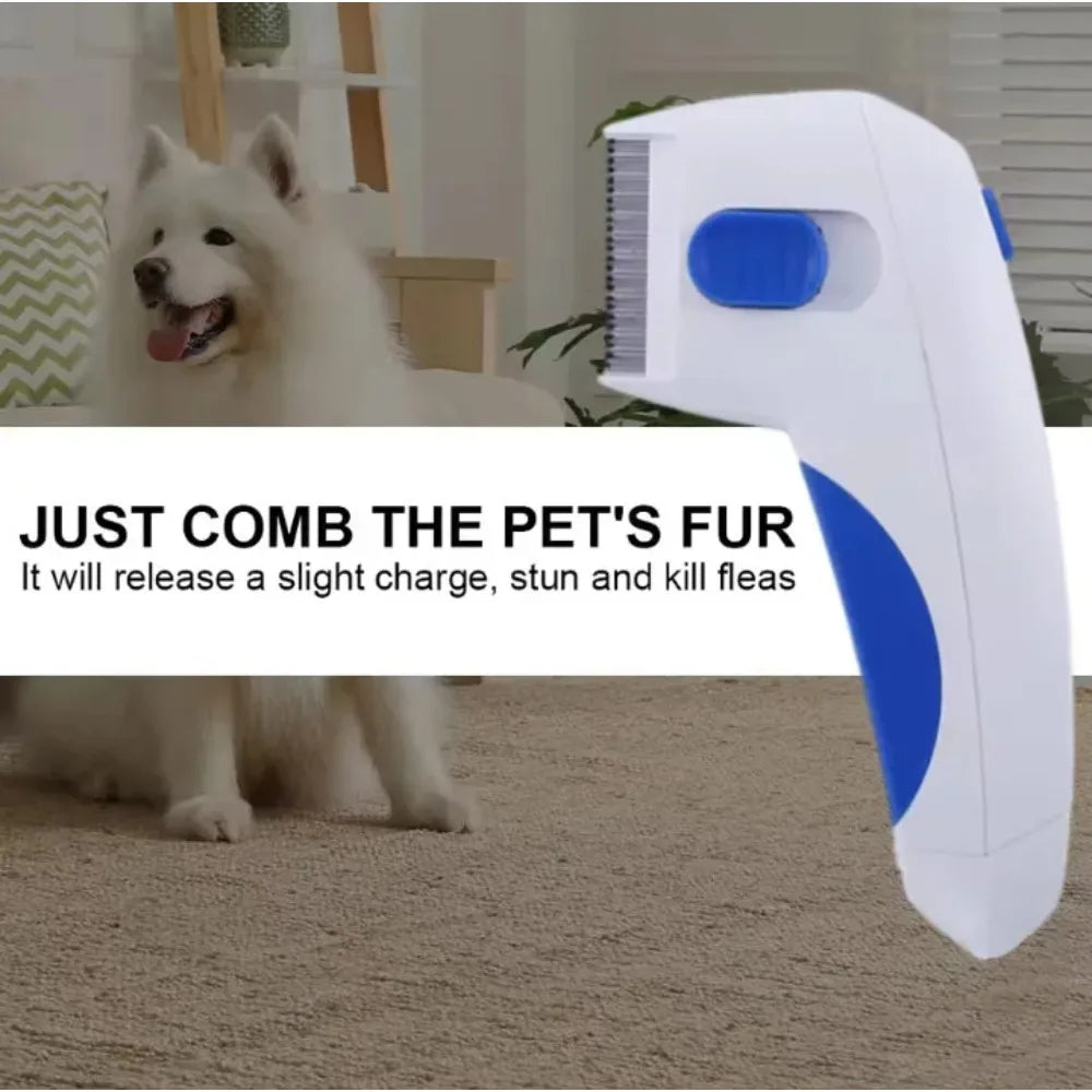 Electric Pet Flea Comb