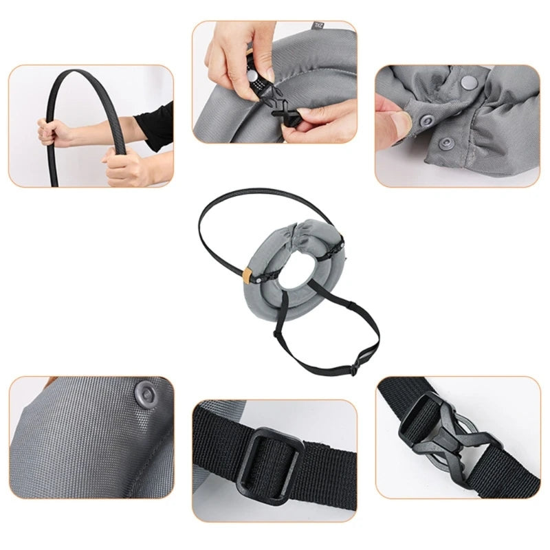 Blind Dog Safety Harness with Awareness Rings