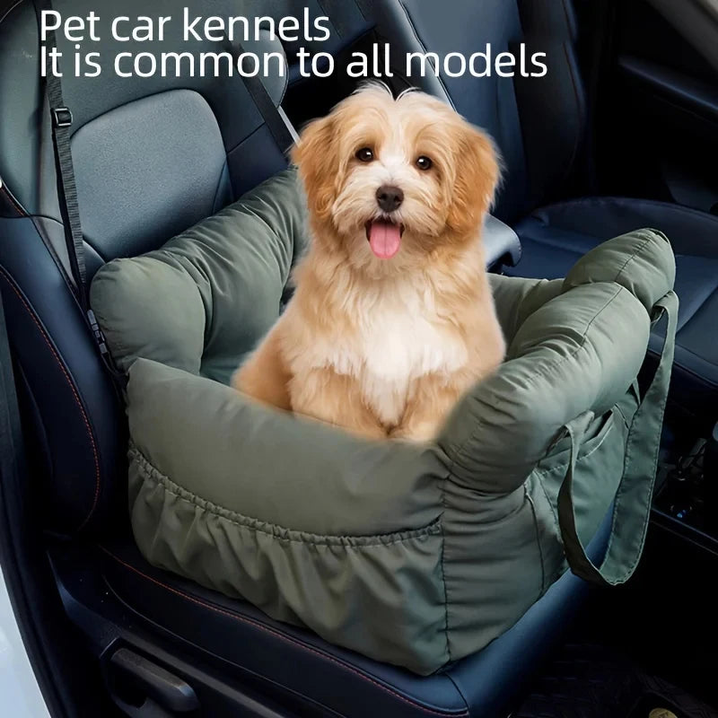 Non-Slip Dog Car Seat with Safety Strap