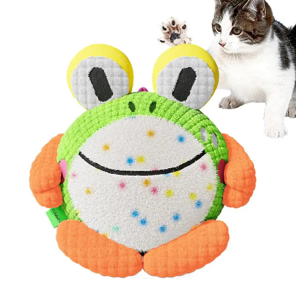 Dog Ball Animal Shaped Rolling Toy Rechargeable Moving Dog Toy Balls For Enrichment Stimulation Boredom Fetch Chew Training