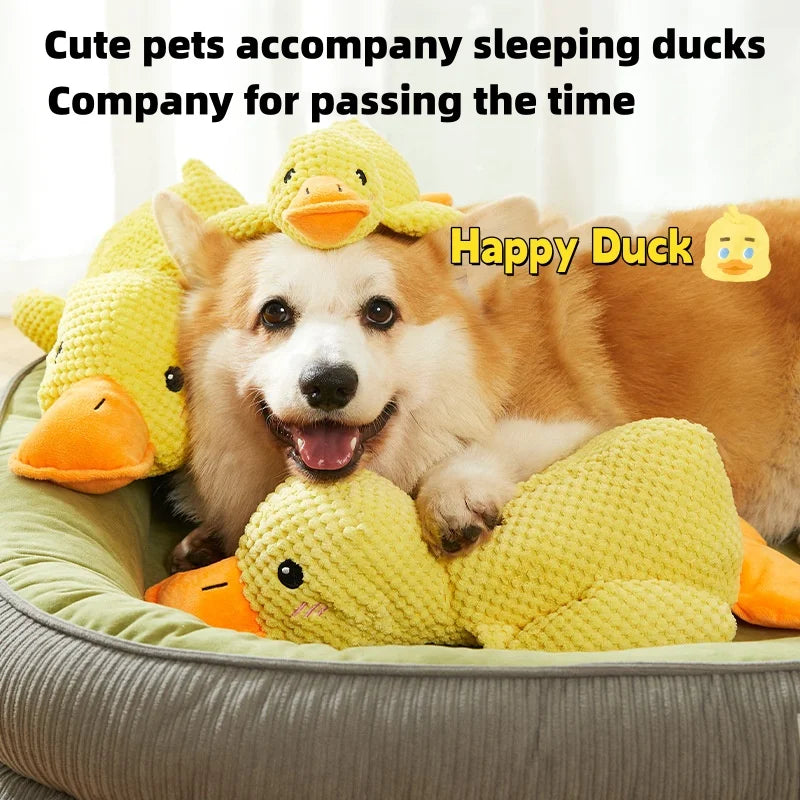 Plush Duck Comfort Toy for Dogs