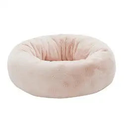 Eco-Friendly Plush Donut Pet Bed