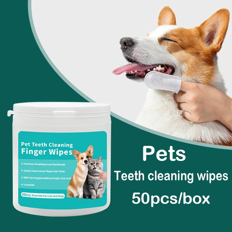 Disposable Finger Toothbrush Wipes
