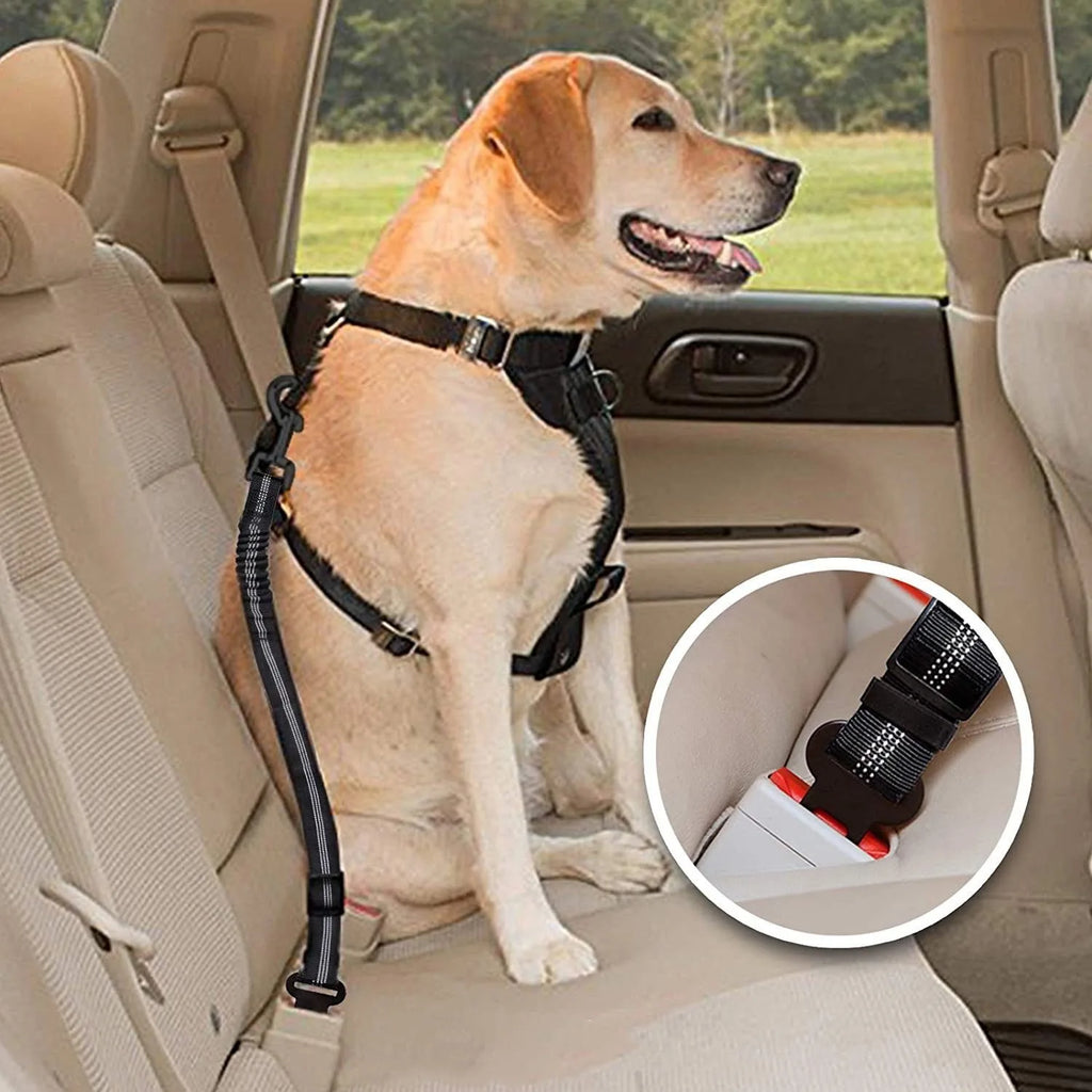 Reflective Adjustable Pet Car Safety Belt