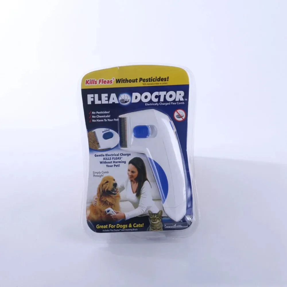 Electric Pet Flea Comb