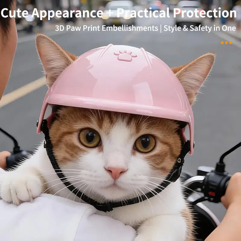 Pet Motorcycle Safety Helmet