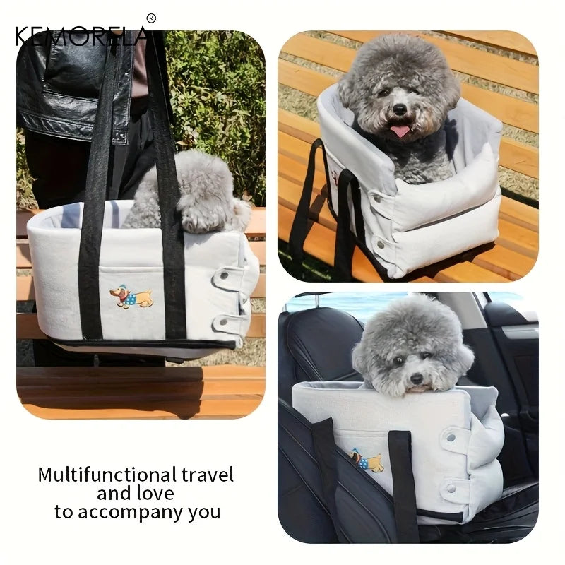 Pet Booster Seat with Safety Harness