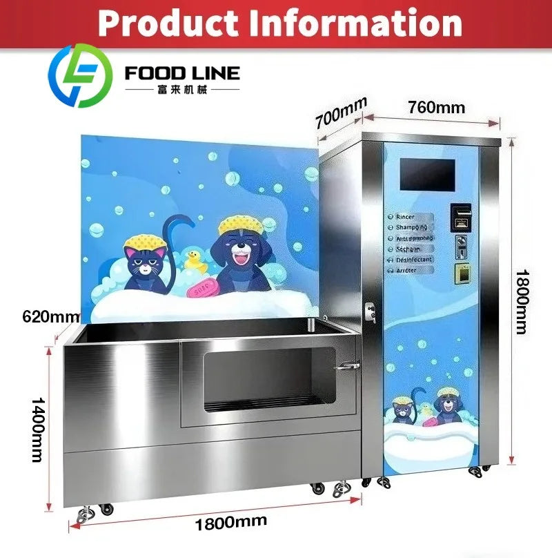 Self-Service Pet Washing Machine