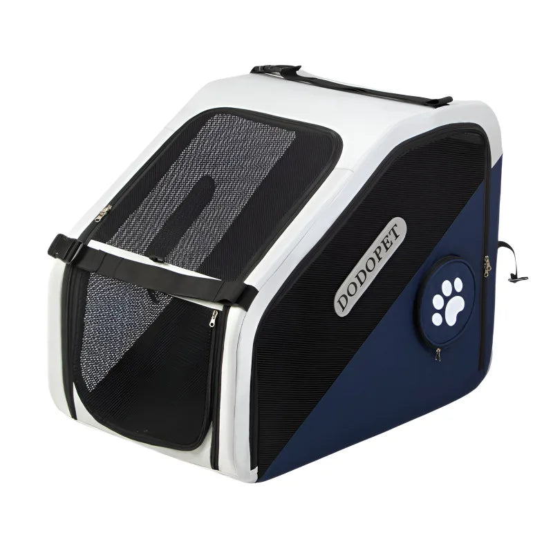 Portable Travel Kennel with Escape-Proof Latch