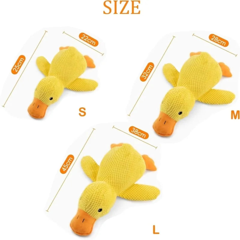Plush Duck Comfort Toy for Dogs