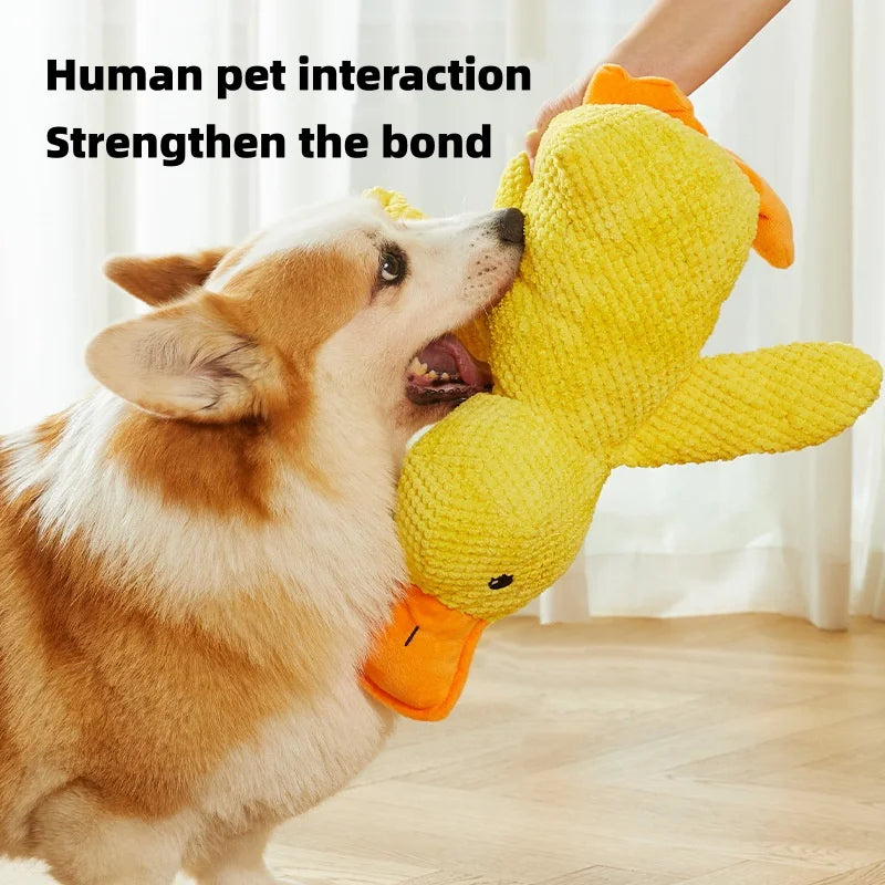 Plush Duck Comfort Toy for Dogs