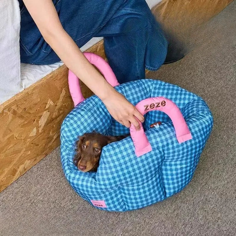 Portable Pet Car Bed & Sofa Seat