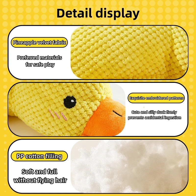 Plush Duck Comfort Toy for Dogs