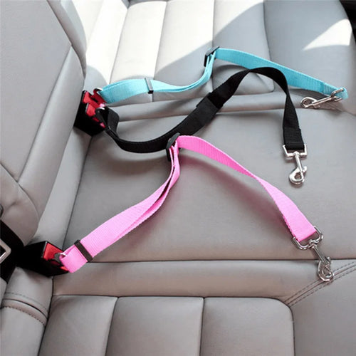 Anti-Shock Dog Car Safety Harness Strap