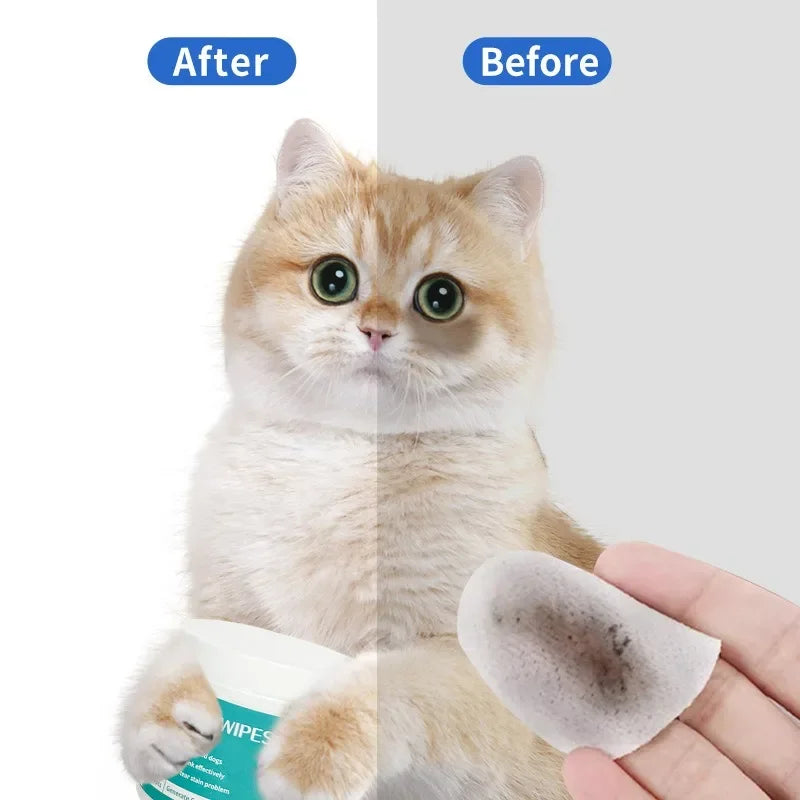 Pet Tear Stain Eye Wipes