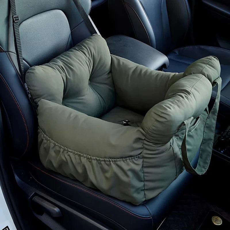 Non-Slip Dog Car Seat with Safety Strap